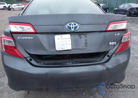 2012 Toyota Camry Hybrid Le из США, поврежденный, VIN 4T1BD1FK9CU025015